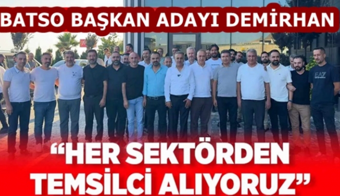 DEM�RHAN �HER SEKT�RDEN TEMS�LC� ALIYORUZ�