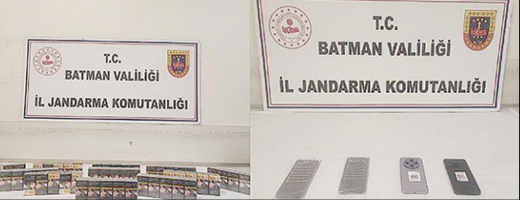 KAAK TELEFON VE SGARALARA EL KONULDU