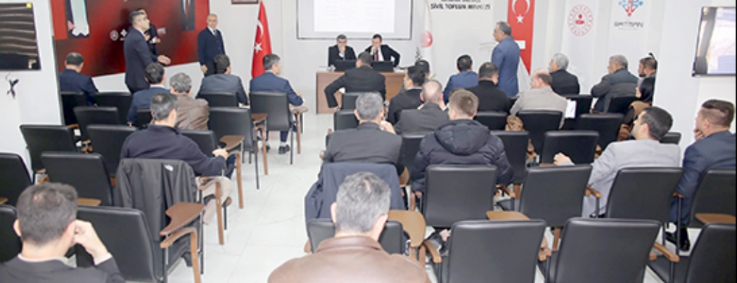 MUHTARLAR TOPLANTISI STM’DE YAPILDI