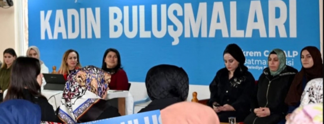 KADINLARA DESTEK ÇALIŞMALARI MAHALLEDE ELE ALINDI