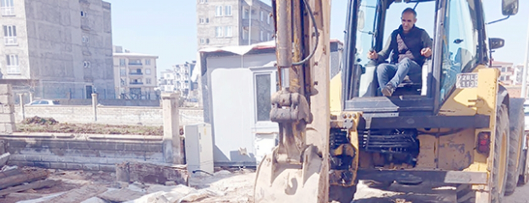 �� MAHALLEDE ALTYAPI �ALI�MALARI HIZLANDIRILDI