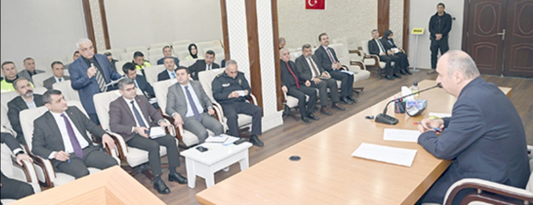 G�VENL�K TEDB�RLER� TOPLANTISI YAPILDI