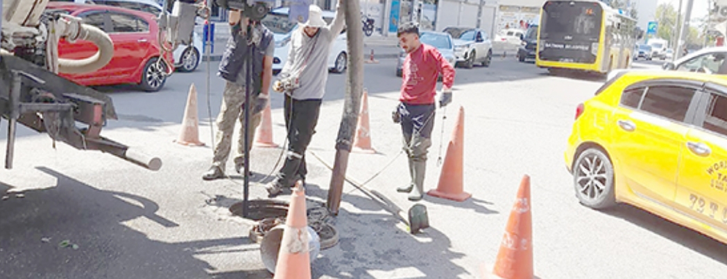 BASKݒDEN YO�UN ALTYAPI MESA�