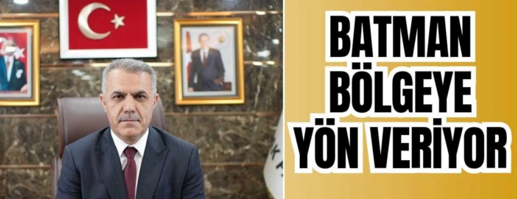 BATMAN GELECE�E UMUTLA Y�R�YOR