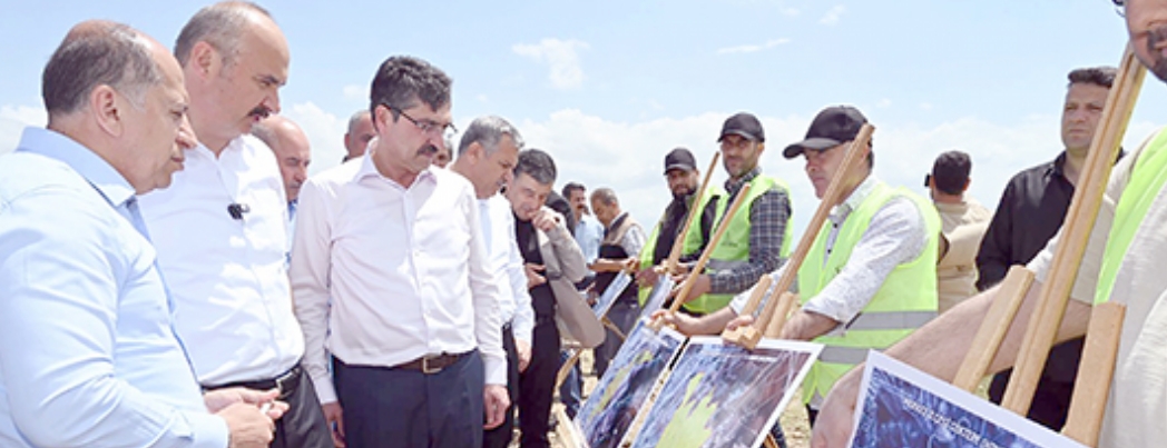 UYDU KENT PROJESİNDE İLK KAZMA VURULUYOR
