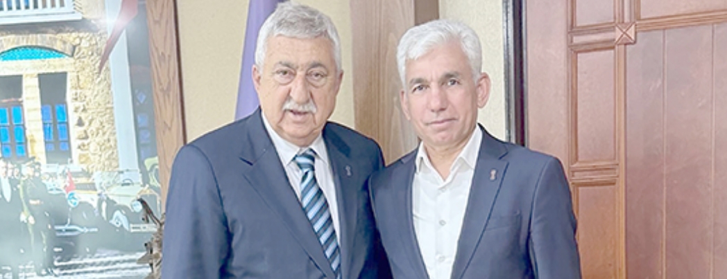 BA�KAN KAPLAN, TESK GENEL BA�KANINI Z�YARET ETT�