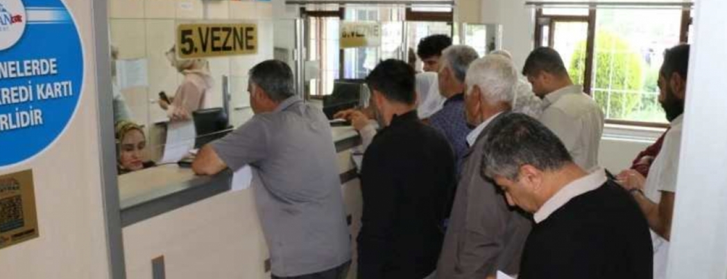 TAHSİLAT VEZNELERİNDE VERGİ YOĞUNLUĞU