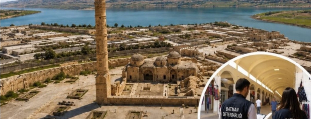 HASANKEYF'TE VERGİ DENETİMİ