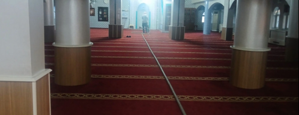 8 AYDA 240 CAMİNİN HALISI TEMİZLENDİ