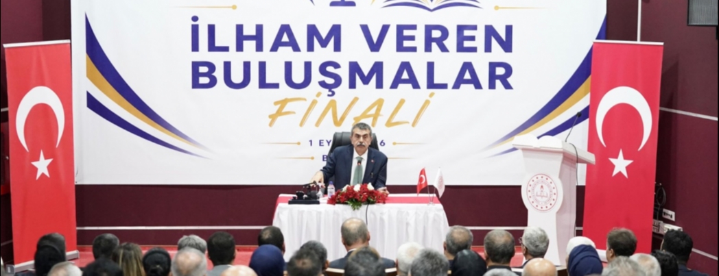 İlham Veren Buluşmalar Projesi Bakan Tekin’in Katılımıyla Tamamlandı